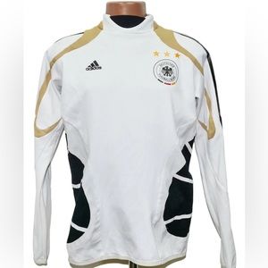 GERMANY NATIONAL TEAM 2008/2009 FOOTBALL TRAINING TOP JERSEY ADIDAS